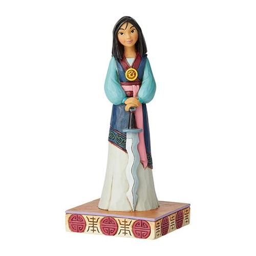 Jim Shore Winsome Warrior Polyresin Disney Princess Mulan 6002823