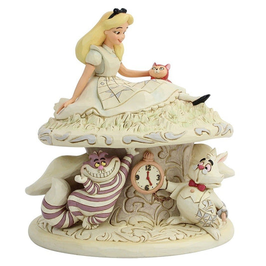 Alice In Wonderland White Woodland Disney Traditions By Jim Shore