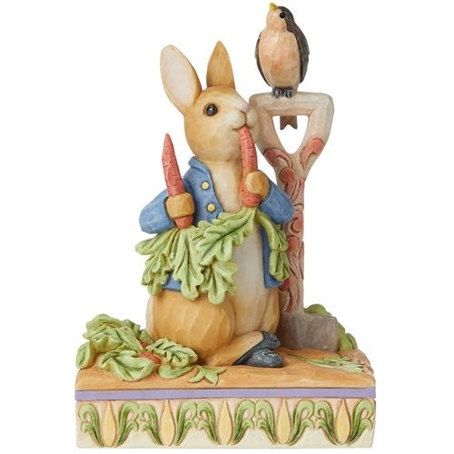 Peter Rabbit Eating Radishes Disney Traditions By Jim Shore