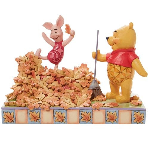 Dt Pooh & Piglet In Leaves