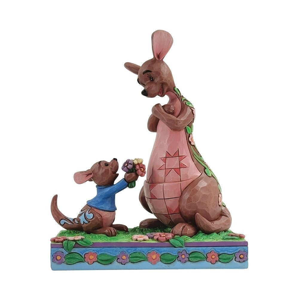 Roo & Kanga Flowers Disney Traditions By Jim Shore