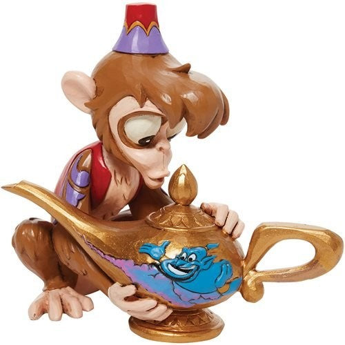 Disney Traditions Aladdin Abu W/genie Lamp