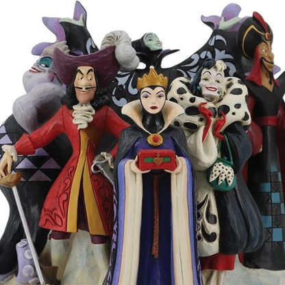 Disney Traditions Disney Villains Carved By Heart By Jim Shore Statue