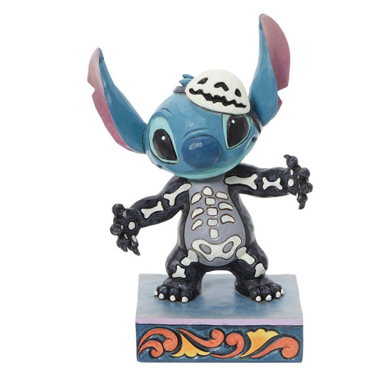 Stitch Skeleton Figurine Disney Traditions By Jim Shore