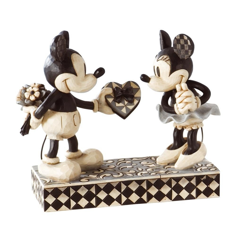 Disney Traditions By Jim Shore Mickey And Minnie Mouse Figurine Real Sweetheart (4009260)