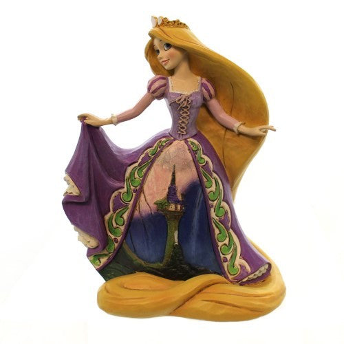 Rapunzel With Tower Dress Figurine Disney Traditions By Jim Shore