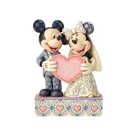 Mickey & Minnie Mouse Figurine Disney Traditions By Jim Shore