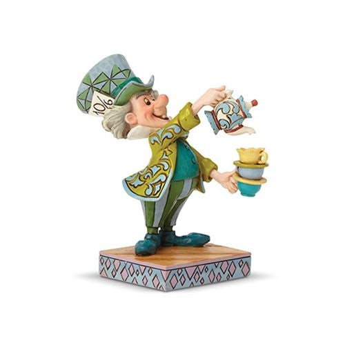 Disney Traditions Alice In Wonderland Mad Hatter A Spot Of Tea Statue By Jim Shore