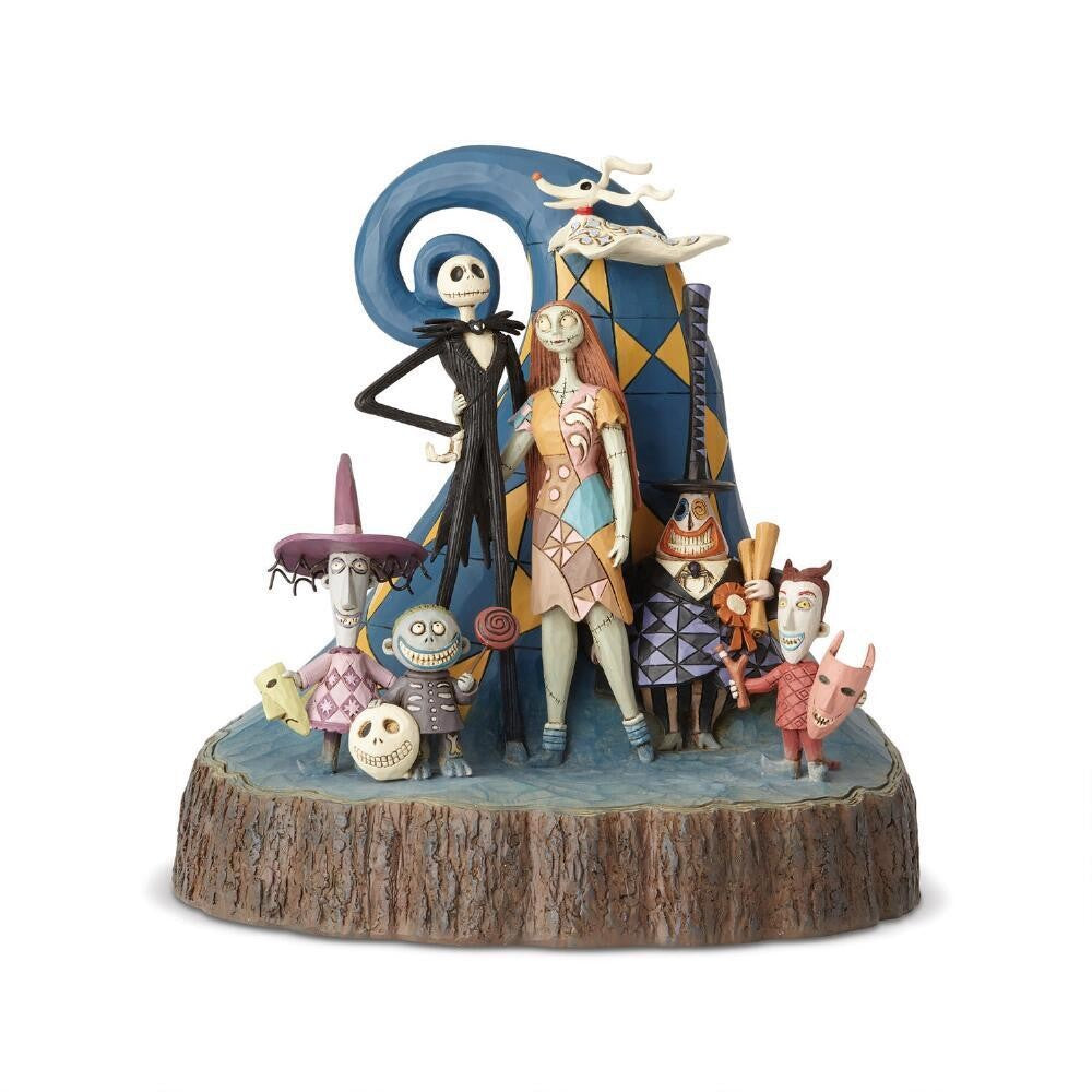 Enesco Disney Traditions By Jim Shore Nightmare Before Christmas Carved By Heart Figurine 8 Multicolor