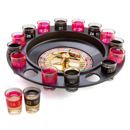 Drinking Game Shot Glass Roulette