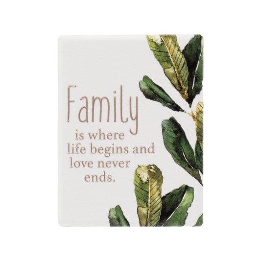 Greenhouse Family Ceramic Magnet