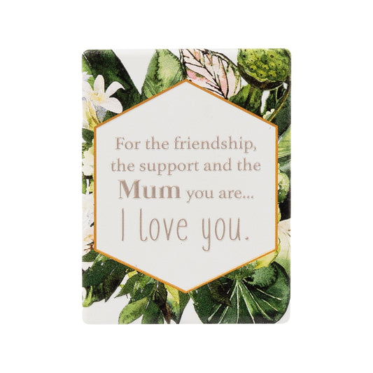 Greenhouse Mum Ceramic Magnet