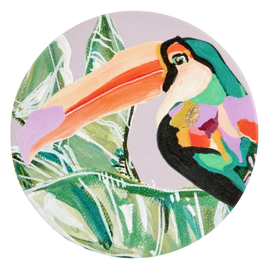 Talulah Toucan Ceramic Coaster