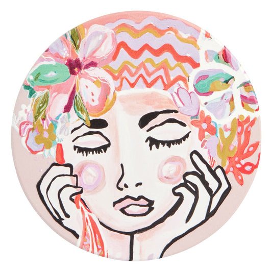 Talulah Lady Ceramic Coaster